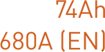74Ah